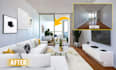 do virtual staging and virtual renovation for real estate photos