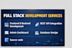 develop a modern full stack web application