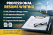 write esg analyst, environmental science, sustainability, and ehs resumes