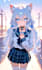 do live2d vtuber model, vtuber model, character design, 3d model 3d vtuber