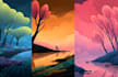 create background design and illustrations