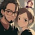 make fabulous couple portrait illustration