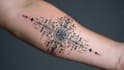 create unique custom geometric tattoo design