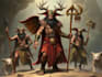 make characters desing prehispnic and mythology
