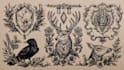 create a traditional style tattoo design