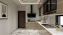 design house kitchen interior with realistic 3d renderings