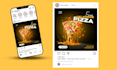 design creative social media posts for restaurants