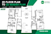 draw 2d floor plan