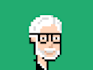 design image to cryptopunk pixel art