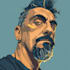 draw cartoon vector portrait with your face