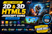 develop a custom 2d or 3d HTML5 javascript browser game
