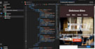 create a responsive website using HTML and CSS
