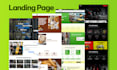 design high converting  landing page,  business website on wix squarespace