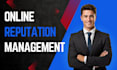 do online reputation management ORM and reverse SEO to suppress negative links