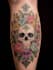 custom an abstract black tattoo design