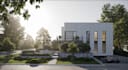 plan building basement, apartment structural drawing,render propose cgi external