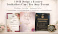 design custom wedding, birthday, and business invitations in 24 hours