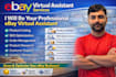 be your professional ebay virtual assistant