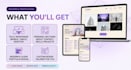 design and develop a modern responsive portfolio website