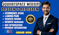 design or redesign your squarespace website