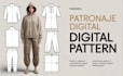 create digital sewing pattern with grading in pdf and dxf files