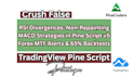 build non repainting rsi and macd strategies in pine script v5