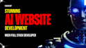 do full stack software, saas web app development with ai integration