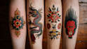 make traditional and old school tattoo design