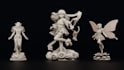 sculpt high quality 3d models, toy, figure and statues for 3d printing rendering