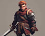 draw professional game character art