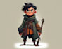 create 2d game character sprites and illustrations