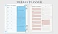design a hyperlinked digital planner, journal for goodnotes, etsy, KDP in canva