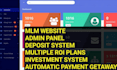 develop MLM software with crypto investment deposit system