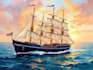 create ship oil painting for you