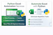 automate excel tasks using python, vba, and advanced formulas