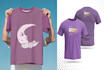 design realistic t shirt mockups in 24 hours