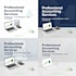 do professional accounting, bookkeeping and expense tracking