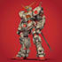 design custom futuristic mecha robot artwork