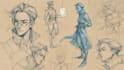 sketch any character in any way