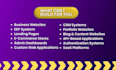 build modern custom website as a full stack web developer