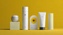 design minimalist cosmetic label and packaging