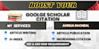 professionally boost your google scholar citation count, and backdated citation