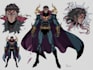 create amazing design and super hero manga art
