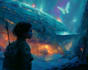 paint detailed sci fi characters and environments digitally