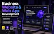 create business website, website revamp web app development with js bootstrap