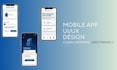 design modern mobile app UI UX in figma