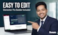 design a responsive wordpress website or develop a blog with elementor