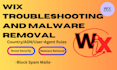 secure your wix site, fix errors and remove malware