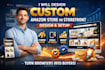 design custom amazon store or storefront design and setup
