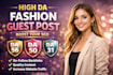 da  59 fashion guest post SEO optimized placement